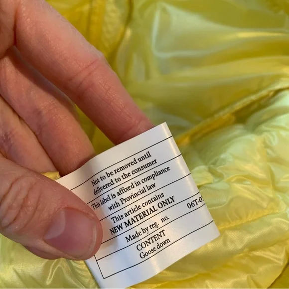 Patagonia // Yellow Ultralight Down Vest - XS - Picture 8 of 11